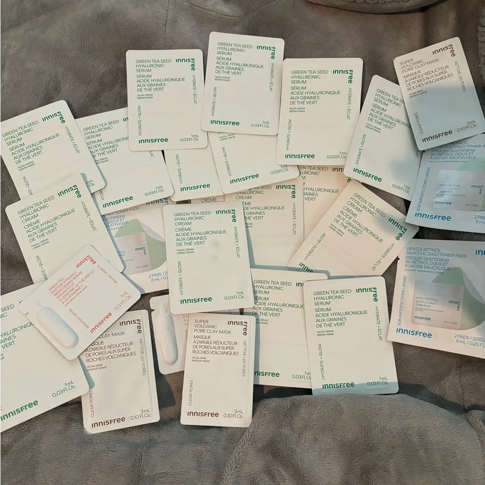 Innisfree Green Tea Seed Serum Samples - Picture 1 of 4